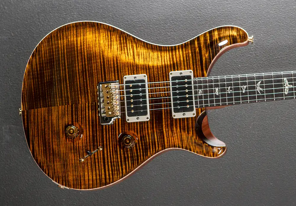 Fresh Stock Custom 24 10 Top - Yellow Tiger– Dave's Guitar Shop