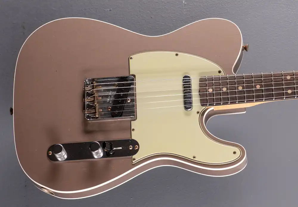 1960 Journeyman Relic Tele Custom - Shoreline Gold– Dave's Guitar Shop Holiday Sale