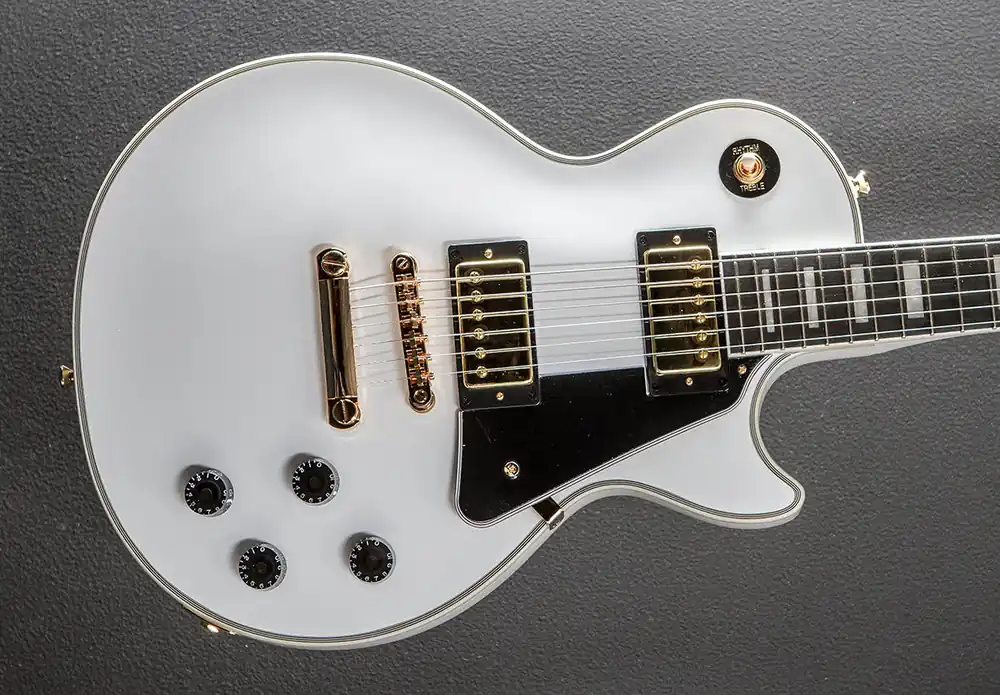 Les Paul Custom - Alpine White– Dave's Guitar Shop Time-Limited