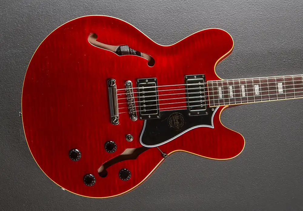 Crafted Custom Shop Core Collection H-535 - Translucent Cherry– Dave's Guitar Shop