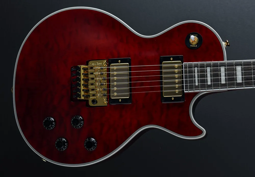 Alex Lifeson Les Paul Custom Axcess - Ruby– Dave's Guitar Shop Viral