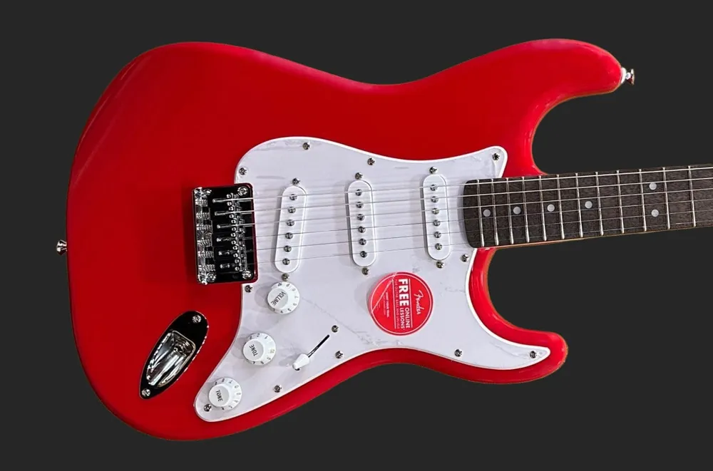 Professional Grade Sonic Stratocaster HT - Torino Red w/Indian Laurel– Dave's Guitar Shop