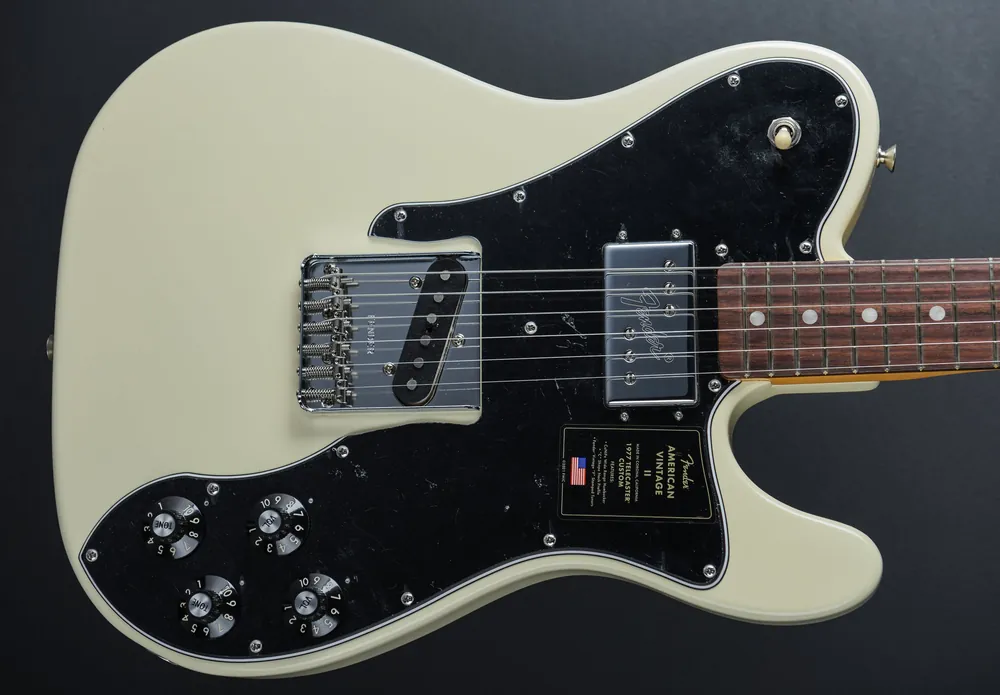 Holiday Sale American Vintage II 1977 Telecaster Custom - Olympic White w/Rosewood– Dave's Guitar Shop