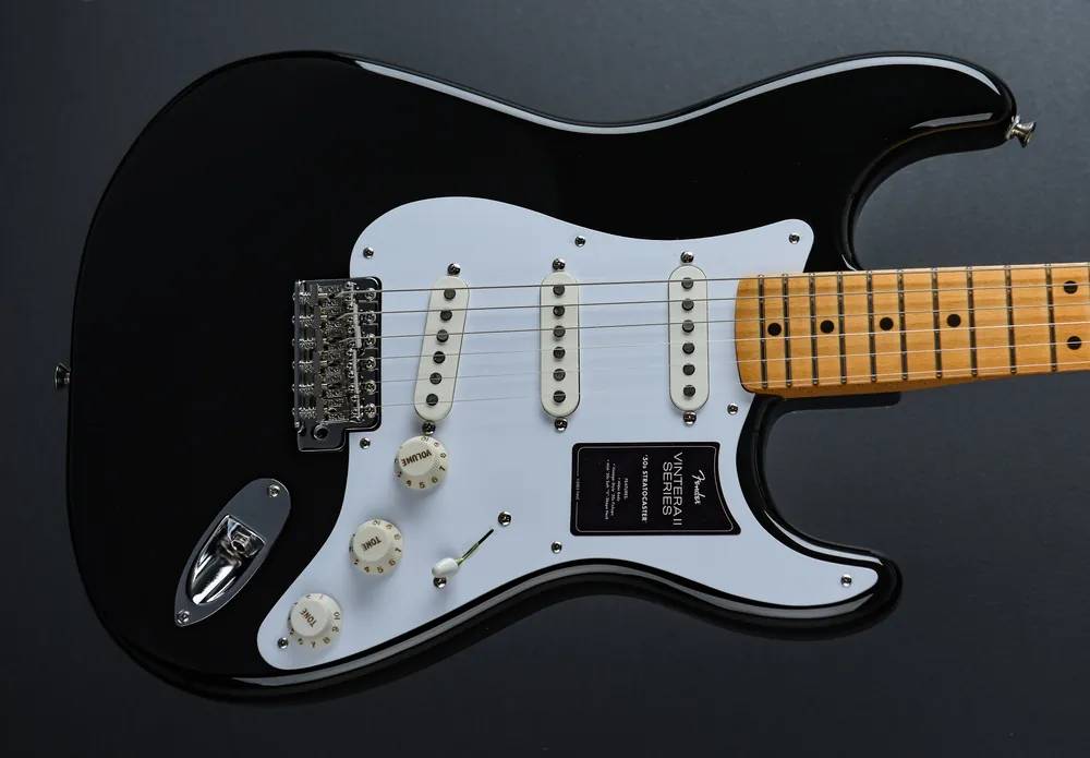 Fresh Stock Vintera II 50's Stratocaster - Black– Dave's Guitar Shop
