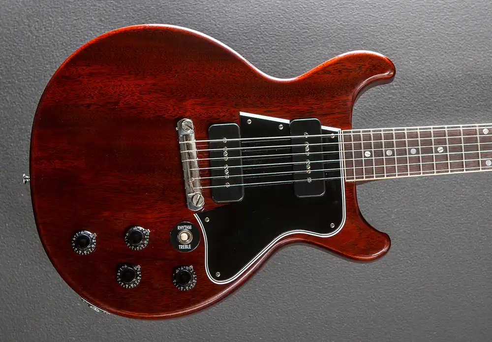 Exclusive Offer 1960 Les Paul Special Double Cut Reissue - Cherry Red– Dave's Guitar Shop