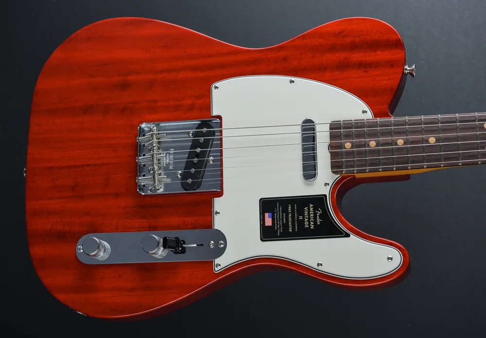 Seasonal Sale American Vintage II 1963 Telecaster - Crimson Red Transparent– Dave's Guitar Shop