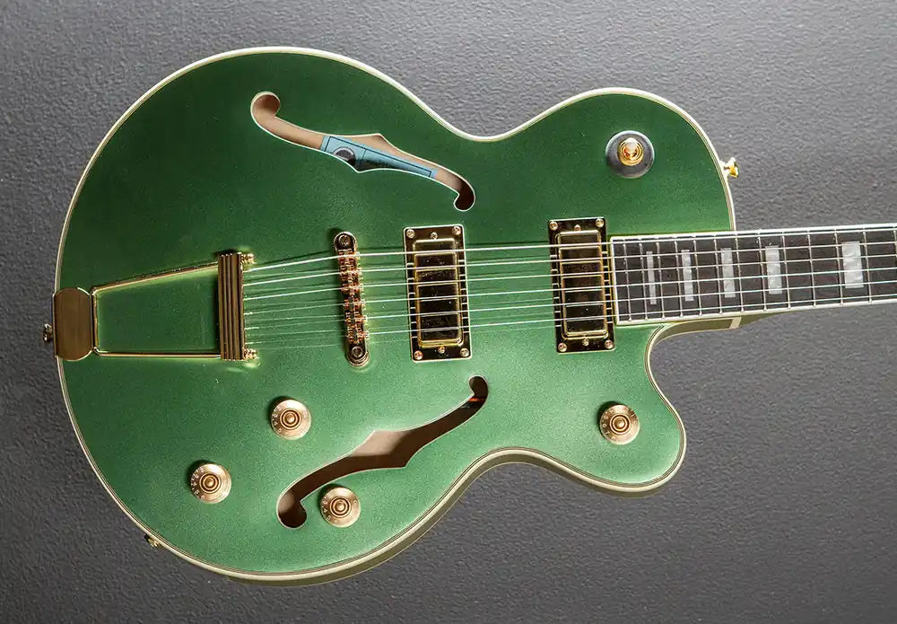 UpTown Kat ES - Emerald Green Metallic– Dave's Guitar Shop Bulk Order