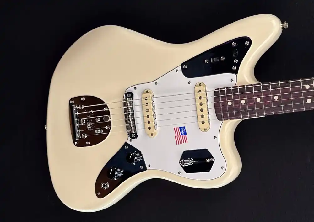 Free Returns Johnny Marr Jaguar - Olympic White– Dave's Guitar Shop
