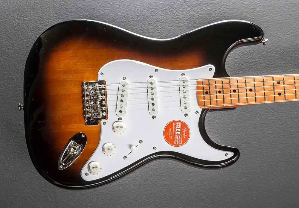 Classic Vibe 50's Stratocaster - Two Color Sunburst– Dave's Guitar Shop Brand New