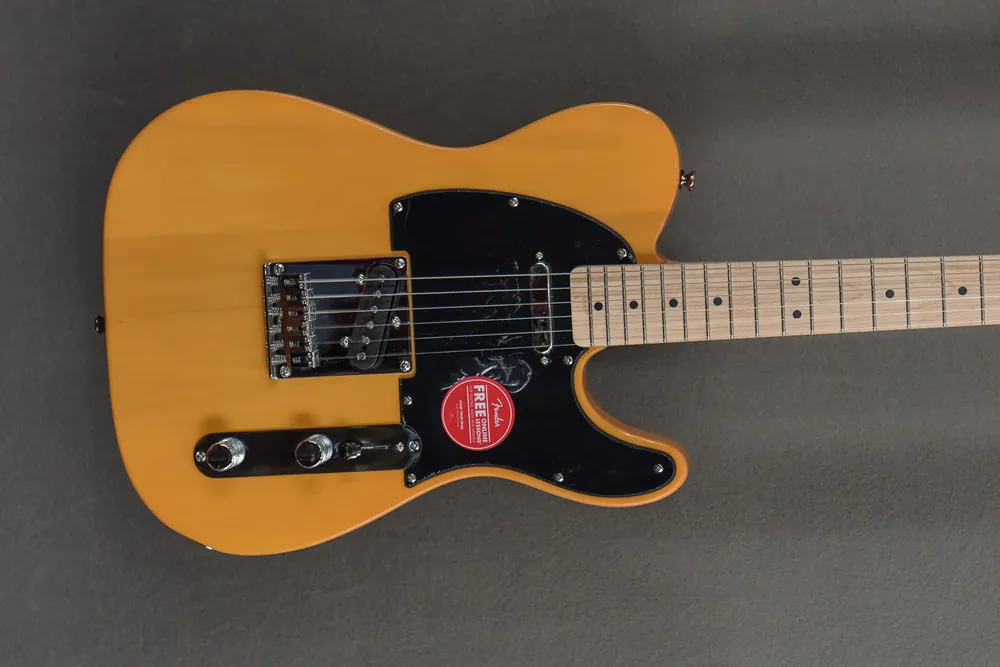 Final Sale Affinity Series Telecaster - Butterscotch Blonde w/Maple– Dave's Guitar Shop