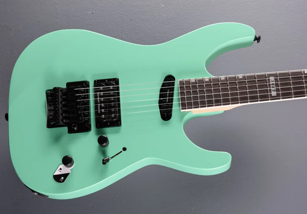 LTD Mirage Deluxe '87 - Turquoise– Dave's Guitar Shop Clearance