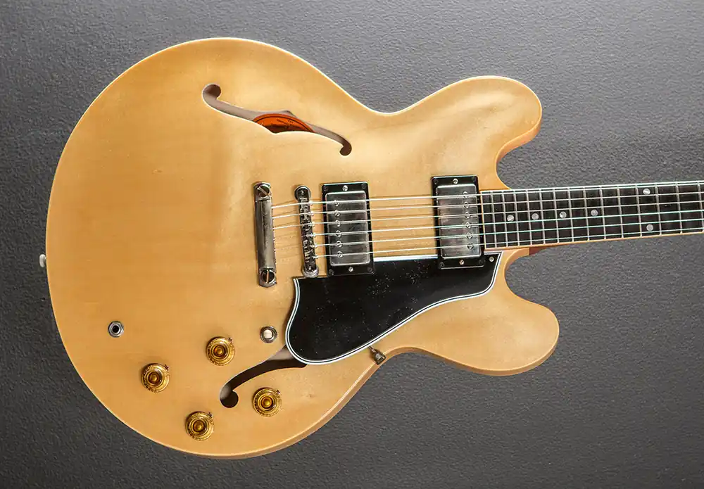 1959 ES-335 Reissue - Vintage Natural– Dave's Guitar Shop Holiday Sale