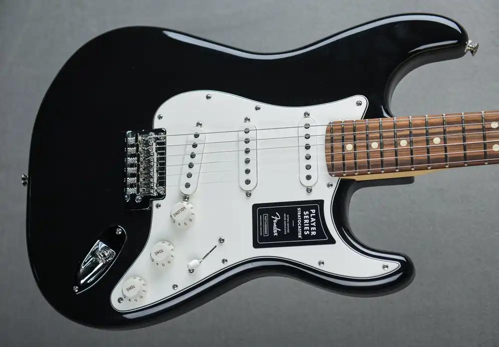 Player Stratocaster - Black W/ Pau Ferro– Dave's Guitar Shop Best Choice