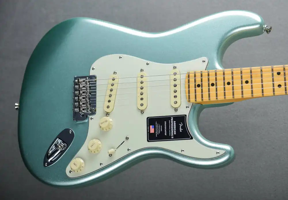 Top Rated American Professional II Stratocaster - Mystic Surf Green w/maple– Dave's Guitar Shop