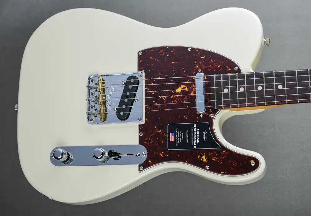 American Professional II Telecaster - Olympic White– Dave's Guitar Shop In Demand