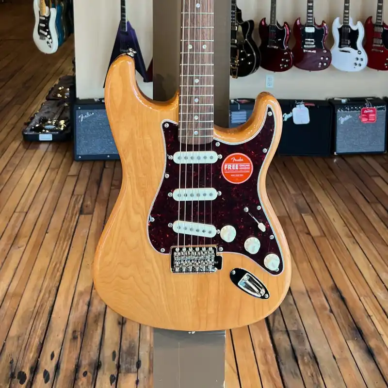 Flash Sale Classic Vibe 70’s Stratocaster – Natural– Dave's Guitar Shop