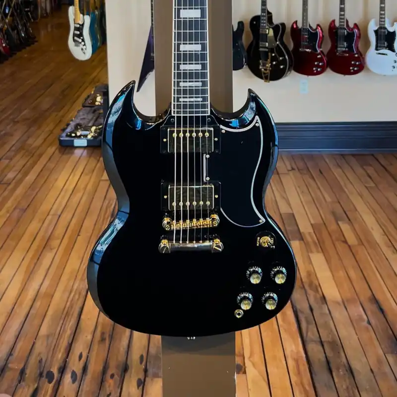 SG Custom - Ebony– Dave's Guitar Shop Factory Price