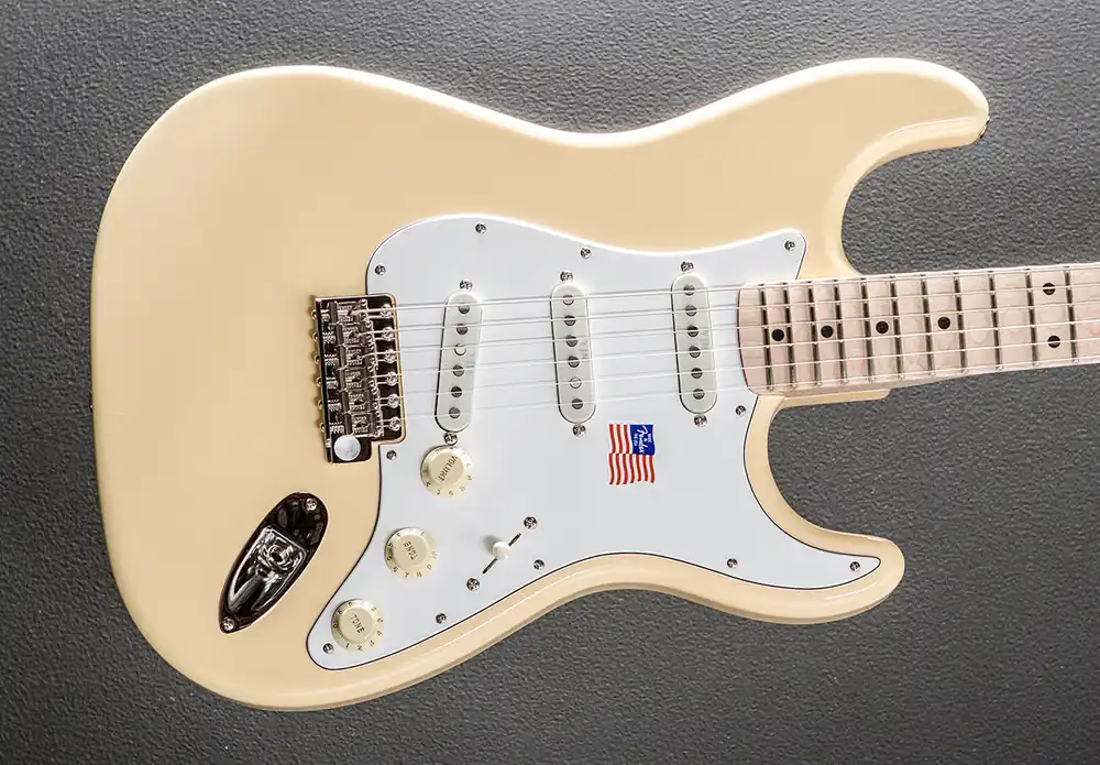 Yngwie Malmsteen Stratocaster - Vintage White w/Maple– Dave's Guitar Shop Luxury