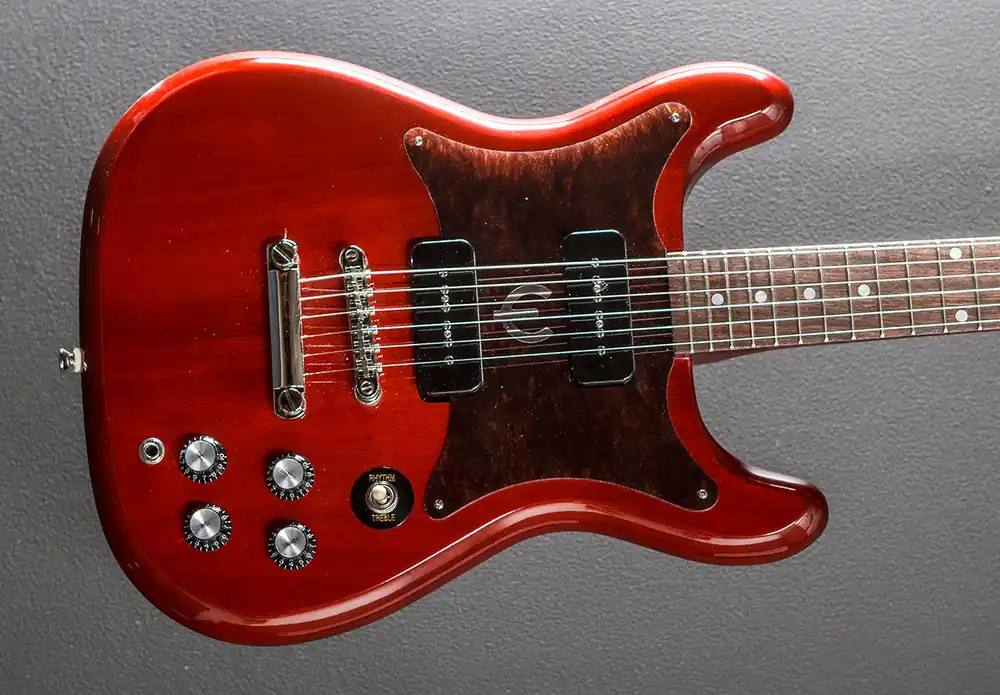 While Supplies Last Wilshire P-90 – Cherry– Dave's Guitar Shop
