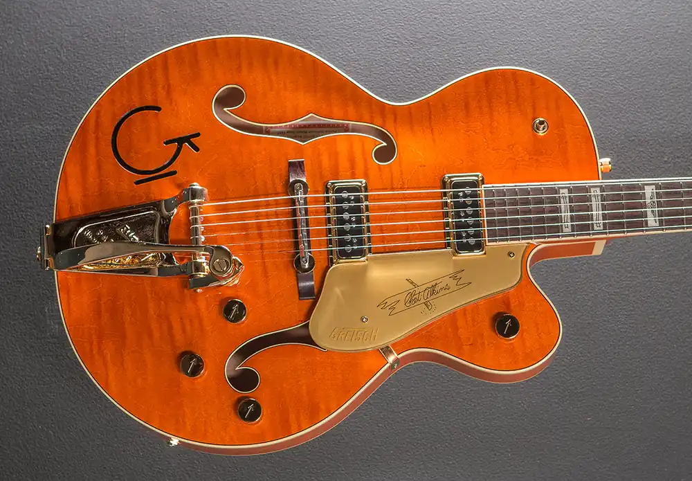 Handmade G6120T-55 Vintage Select Edition '55 Chet Atkins Hollow Body w/Bigsby– Dave's Guitar Shop