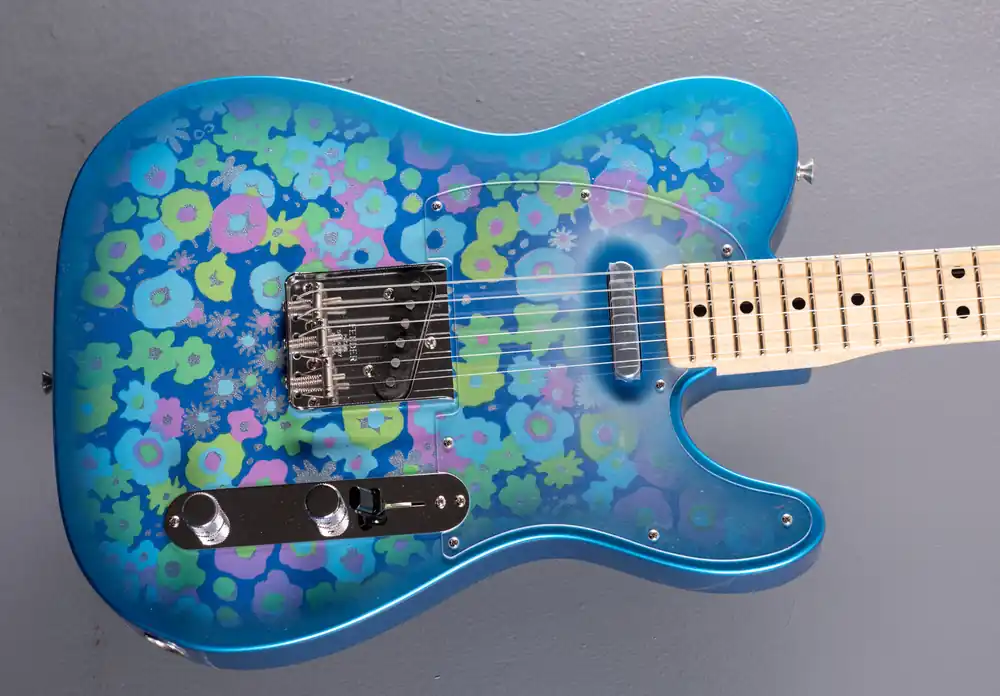 1968 NOS Blue Floral Telecaster– Dave's Guitar Shop Luxury