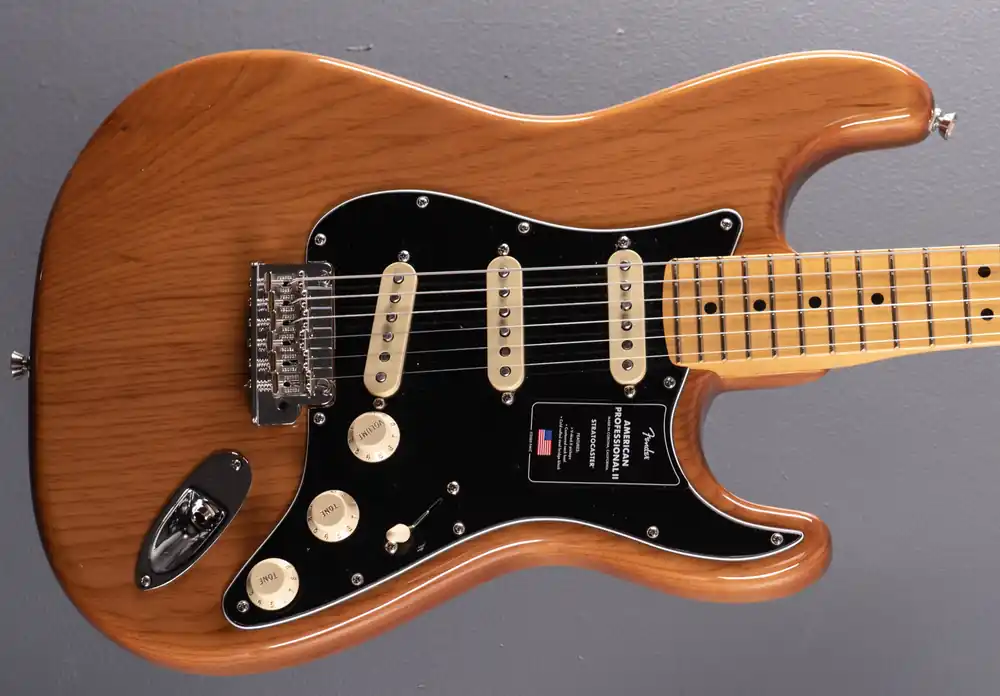 American Professional II Stratocaster - Roasted Pine w/Maple– Dave's Guitar Shop Top Pick
