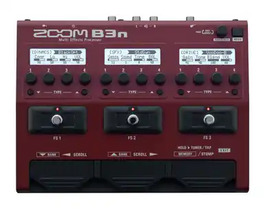 Zoom B3N Bass Multi-Effects Pedal Price Drop