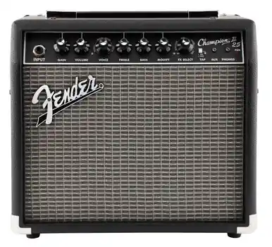 Fender Champion II 25 Guitar Combo Amplifier - 25W, 1x8" Final Sale