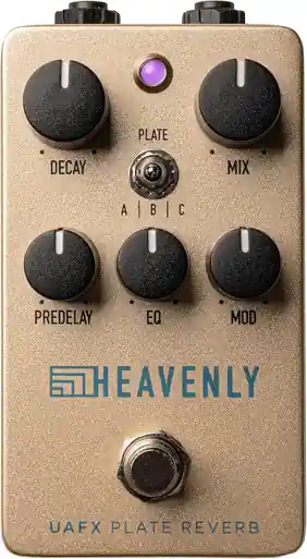 Universal Audio Heavenly Plate Reverb Guitar Pedal No Minimum Order