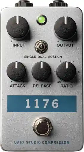 Universal Audio 1176 Studio Compressor Guitar Pedal Grab Now