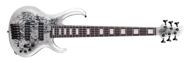 Mega Sale Ibanez BTB 25th Anniversary 6-string Bass Guitar - Silver Blizzard Matte
