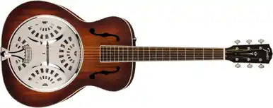 Professional Grade Fender PR-180E Acoustic Electric Resonator - Cognac Burst