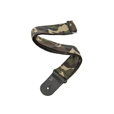 Authentic D'Addario Nylon Woven Guitar Strap - Camouflage