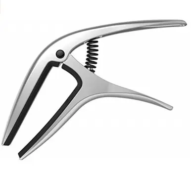 Ernie Ball Axis Dual Radius Capo Silver P09601 Hassle-Free Returns