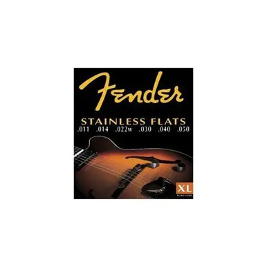 Express Delivery Fender Flatwound Electric Guitar String Set Xl (0.011-0.050)