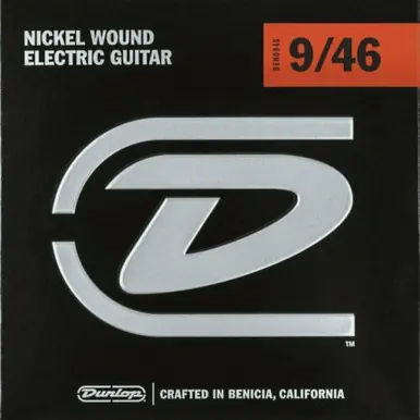 Hot Deal Dunlop 0946 Nickel Wound Electric Guitar Strings - Light (9-46)