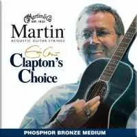 Martin Mec13 Clapton's Choice Phosphor Bronze Acoustic Guitar Strings, Medium 92/8 Best Price