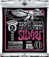 Editor’s Pick Ernie Ball Coated Electric Titanium Rps Super Slinky, .009-.042