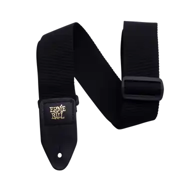 Ernie Ball 4037 Polyprop Guitar Strap - Black Exclusive