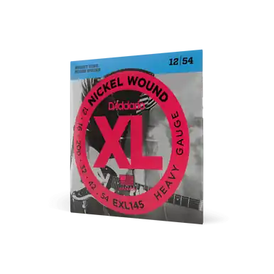 Super Sale D'Addario XL Nickel Wound Electric String Set - Heavy (12-54)