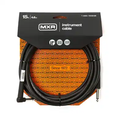 Same Day Shipping MXR® Standard Right-Angled to Straight Instrument Cable -15'