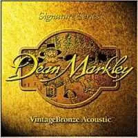Premium Dean Markley Vintagebronze Ml 2004 Acoustic Guitar Strings (.012-.054)