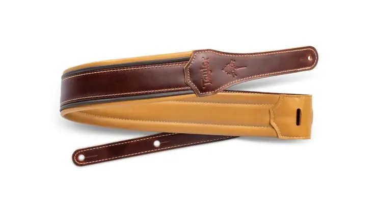 Taylor Ascension Strap Cordovan Leather 2.5" Cordovan/Black/Butterscot Trusted Brand