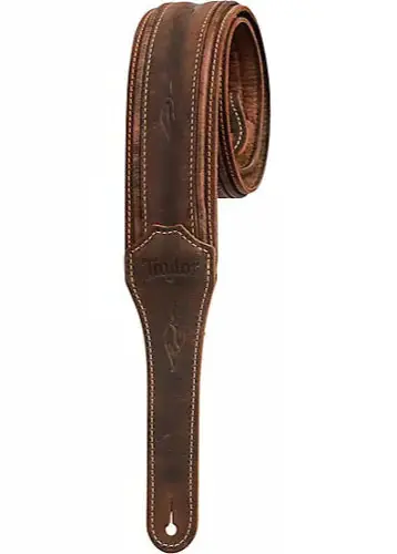 One Day Deal Taylor Element Strap Dark Brown Distress Leather 2.5"