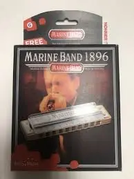 Direct From Factory Hohner 1896 Marine Band Harmonica, Key of A