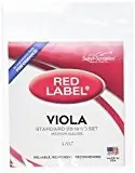 Super-Sensitive 4107 Red Label Full Core Standard Viola Strings, Set of 4 Today Only