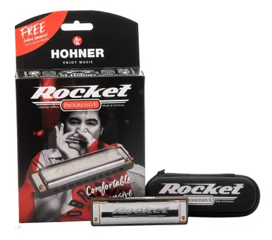 Hohner Rocket Harmonica, Key of G Worldwide Shipping