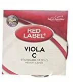 Warranty Included Super Sensitive Red Label 4147 Viola C String, Standard
