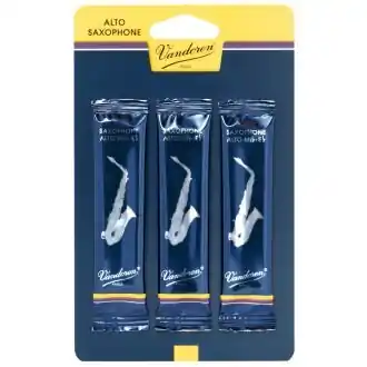 Vandoren SR213 Alto Saxophone Reed - Strength# 3.0 - 3 pack Next Day Delivery