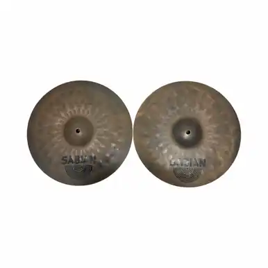 Used Sabian 13-INCH HHX JOJO MAYER FIERCE HI-HATS Hi Hat Cymbals 13" Best Seller